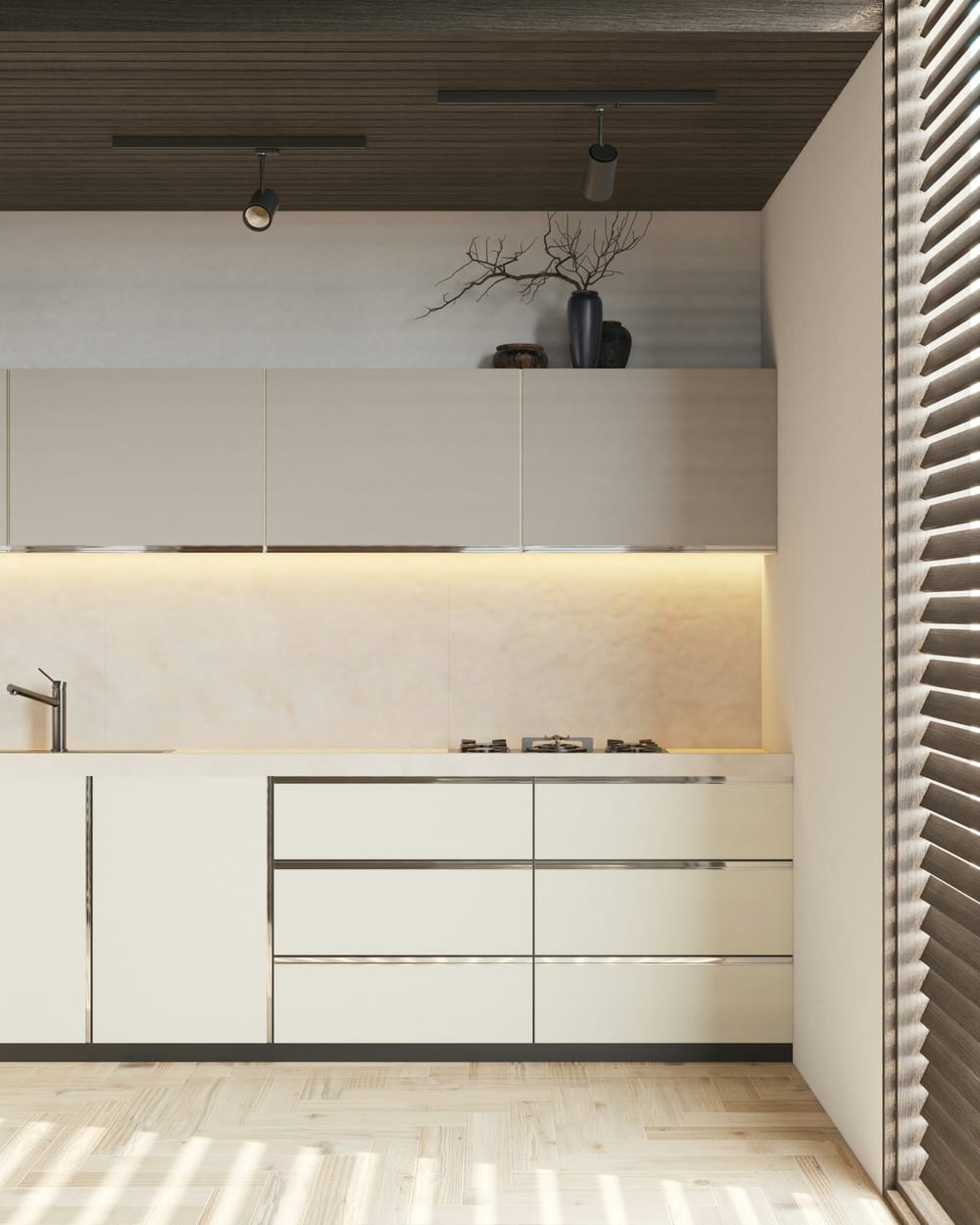 Modernt kök, exempel på en köksrenovering